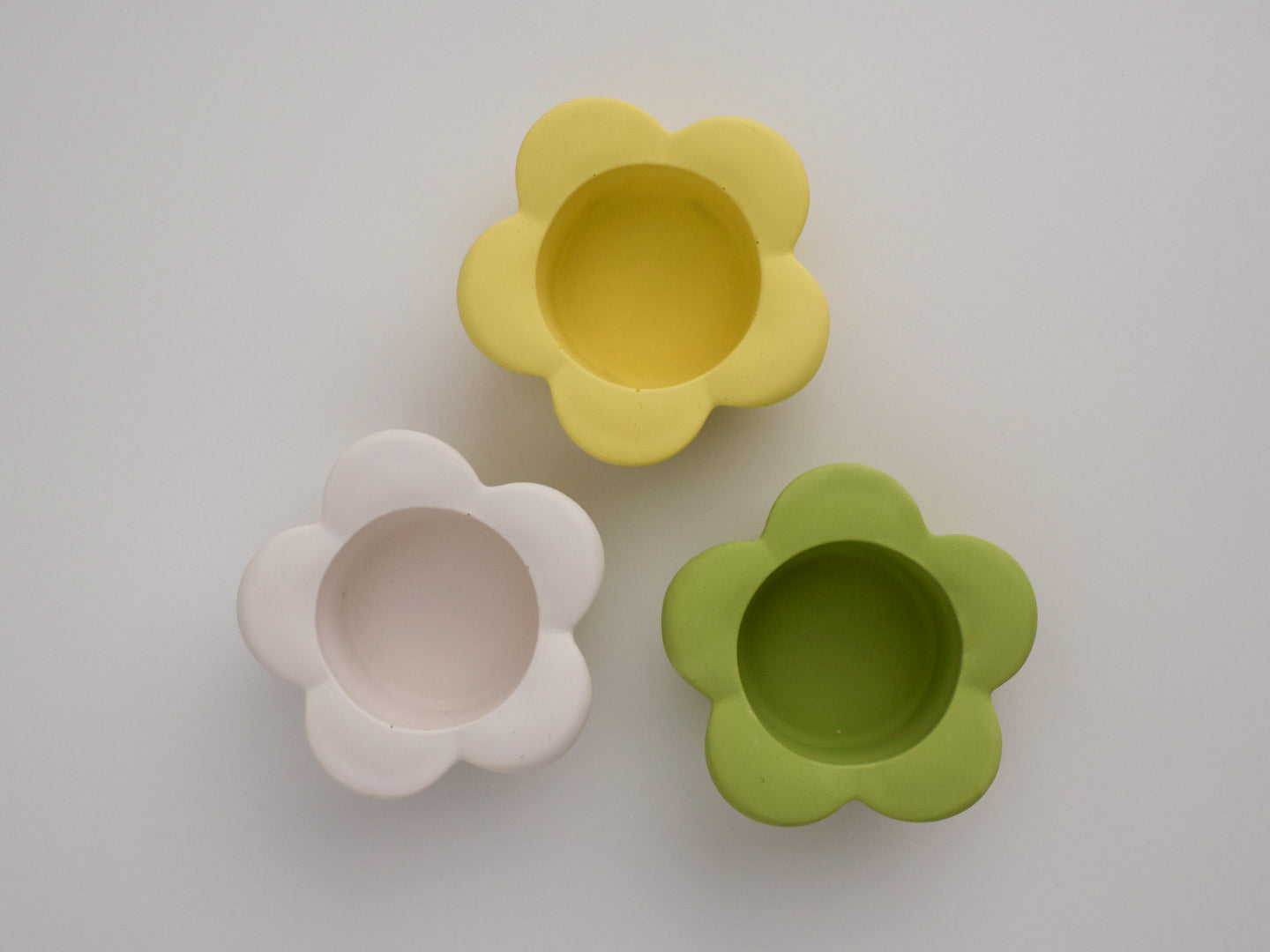 Kit Porta Velas Flores